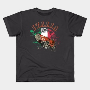 Italian Historic Racing Car Kids T-Shirt